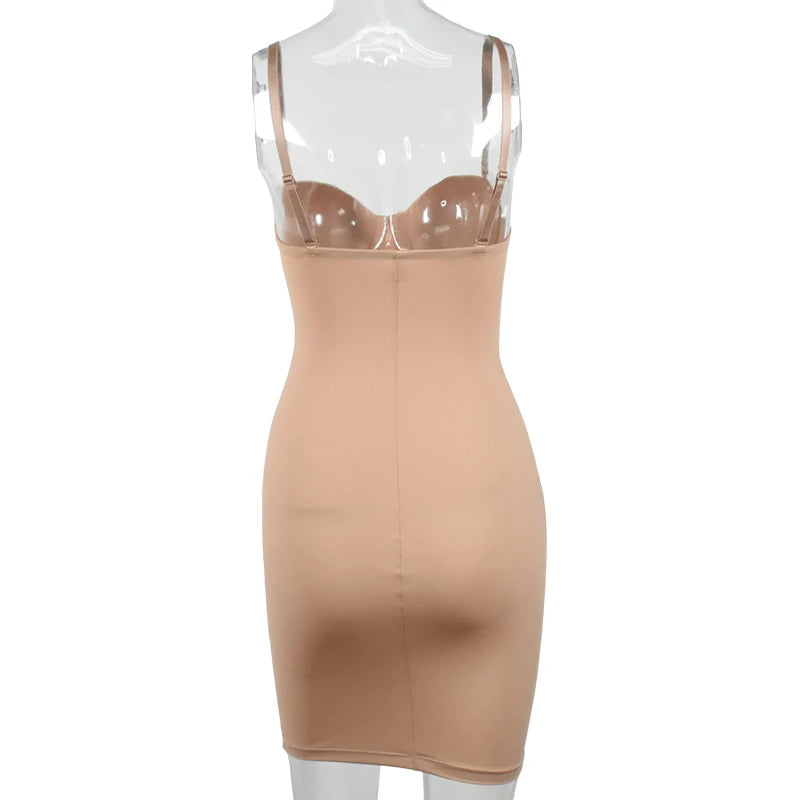 Full-Length Shapewear Slip Dress